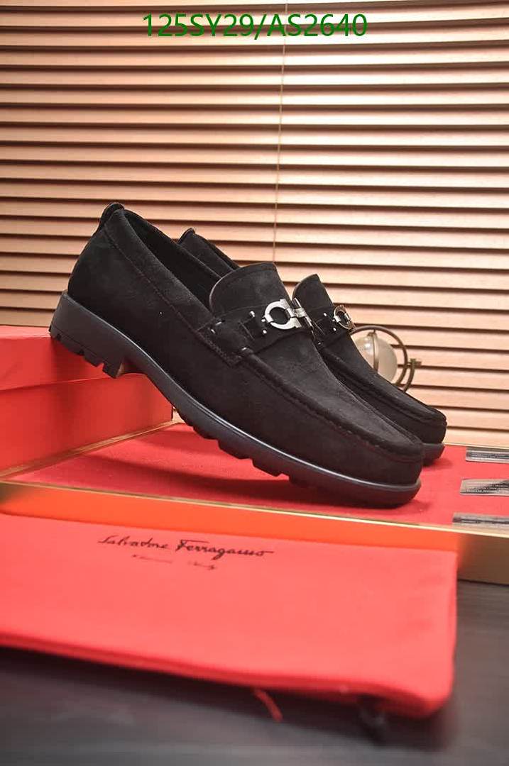 Ferragamo-Men shoes Code: AS2640 $: 125USD