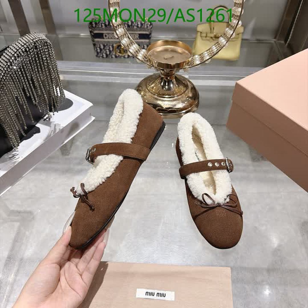 Miu Miu-Women Shoes Code: AS1261 $: 125USD