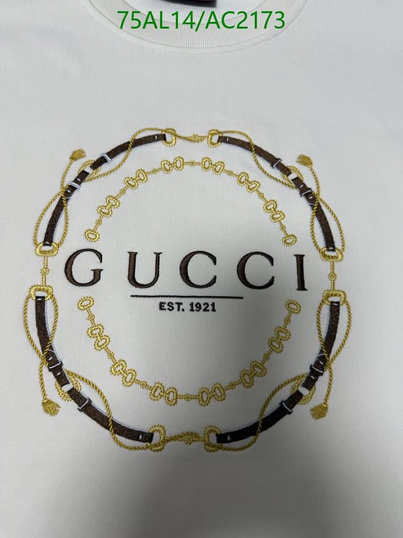 Gucci-Clothing Code: AC2173 $: 75USD