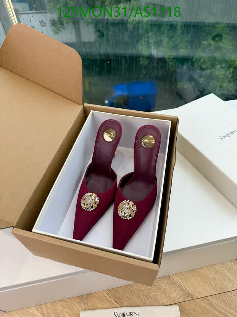 YSL-Women Shoes Code: AS1118 $: 129USD
