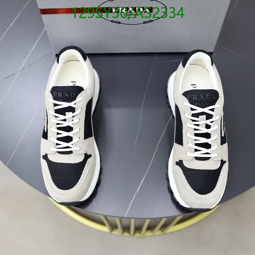 Prada-Men shoes Code: AS2334 $: 129USD