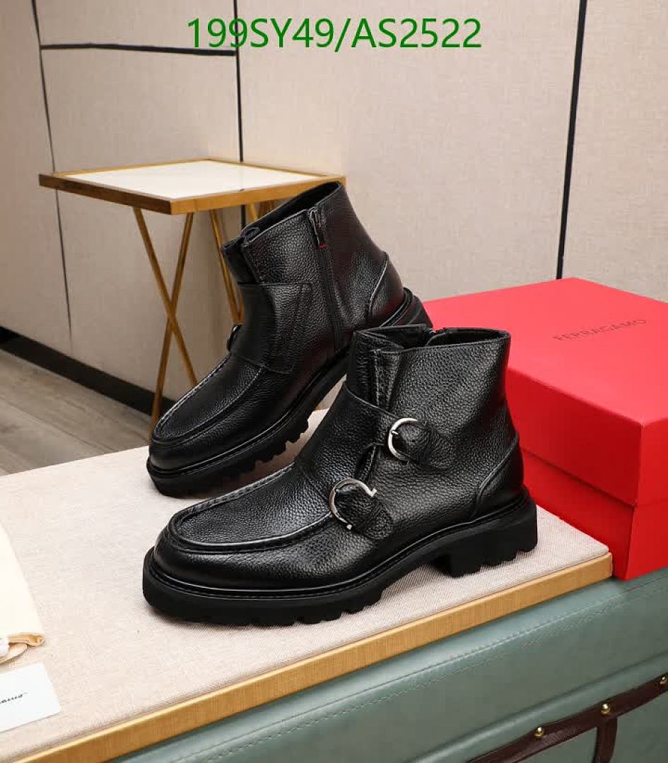 Ferragamo-Men shoes Code: AS2522 $: 199USD