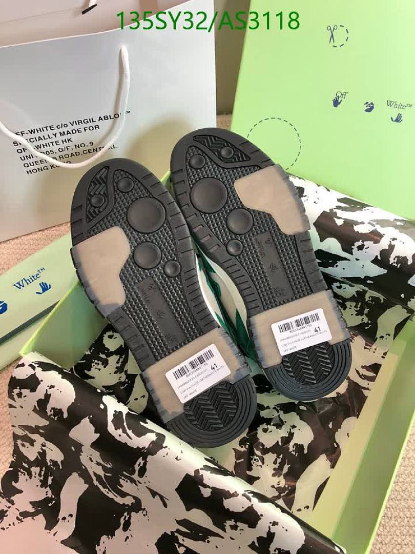 Off White-Women Shoes Code: AS3118 $: 135USD