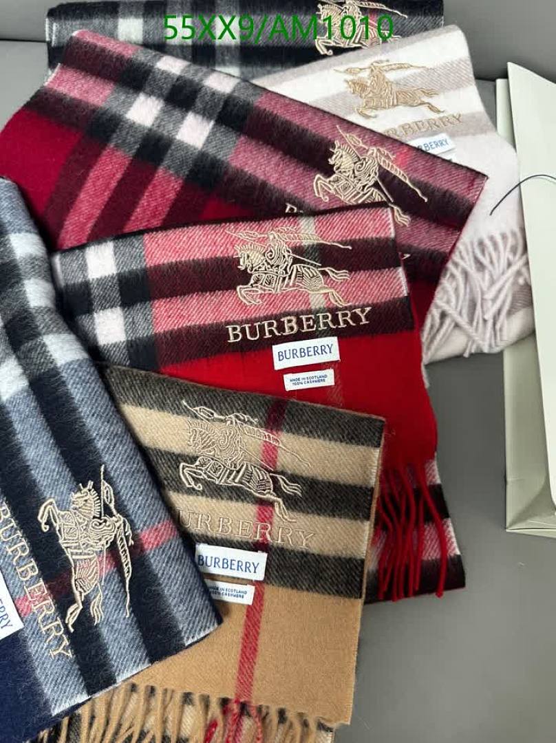 Burberry-Scarves Code: AM1010 $: 55USD