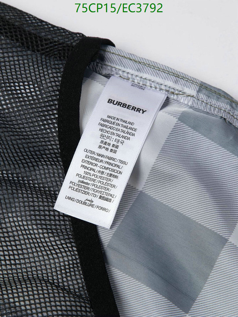 Burberry-Clothing Code: EC3792 $: 75USD