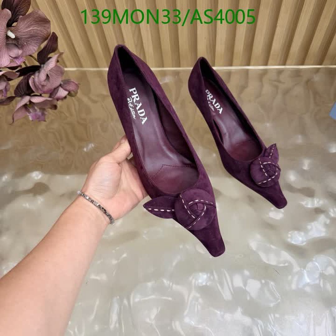 Prada-Women Shoes Code: AS4005 $: 139USD