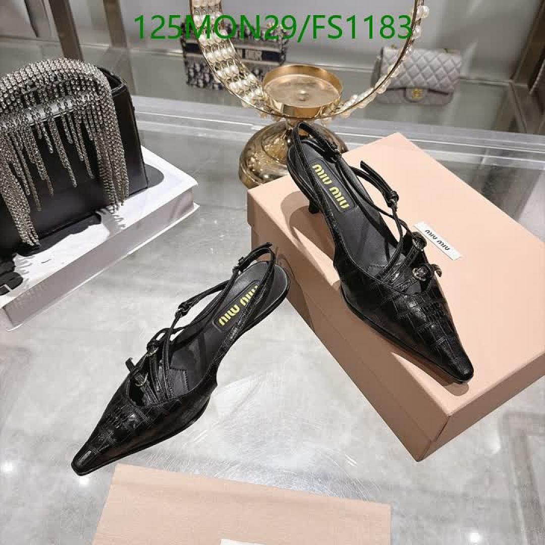 Miu Miu-Women Shoes Code: FS1183 $: 125USD