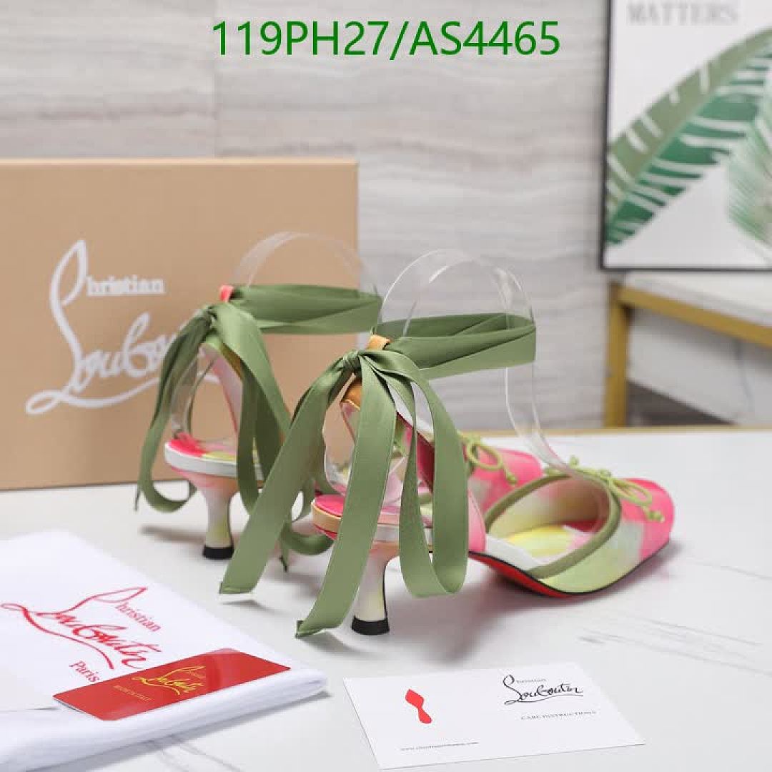 Christian Louboutin-Women Shoes Code: AS4465 $: 119USD