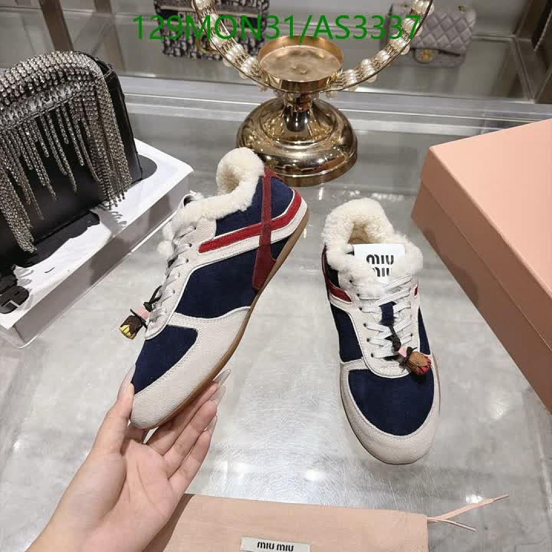 Miu Miu-Women Shoes Code: AS3337 $: 129USD