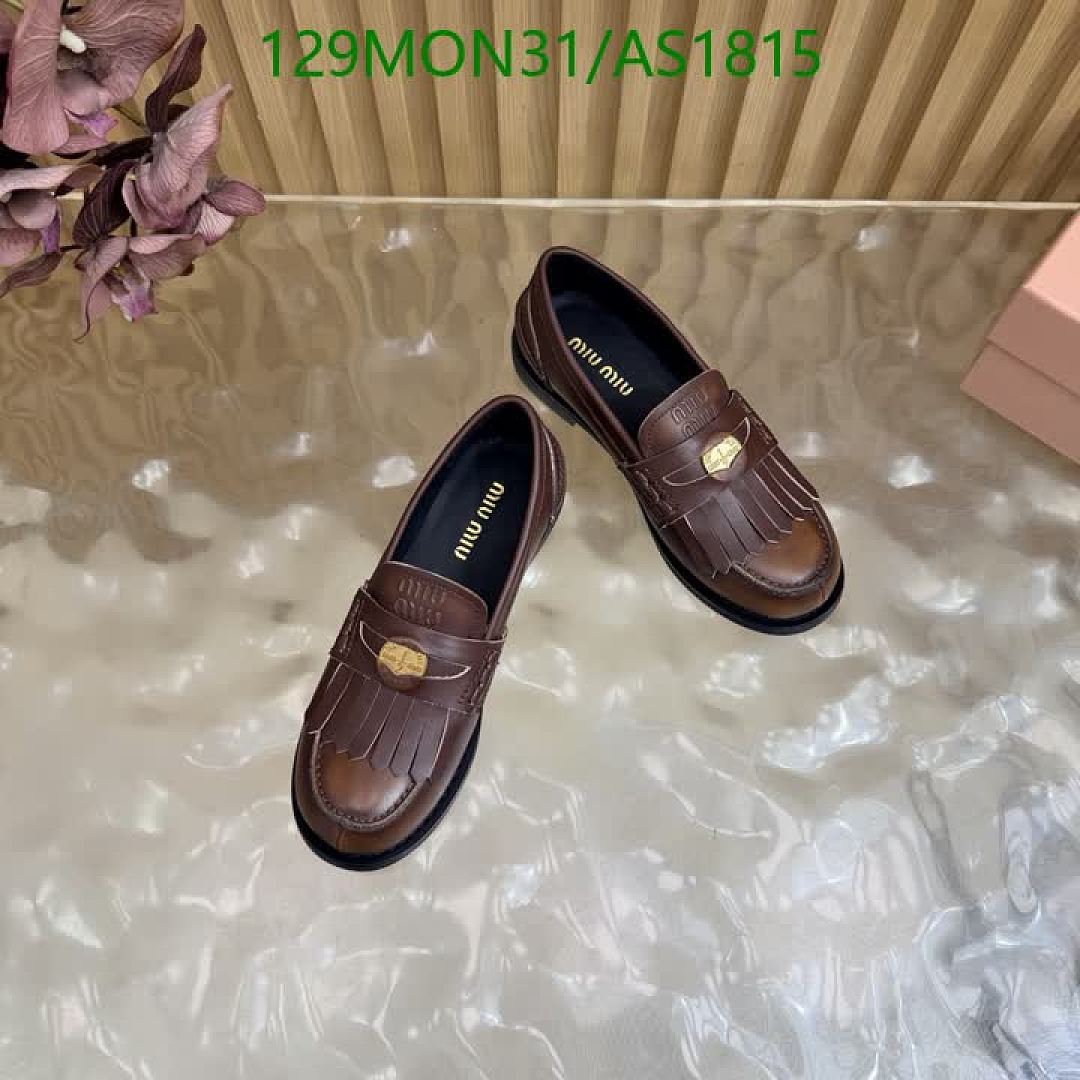 Miu Miu-Women Shoes Code: AS1815 $: 129USD