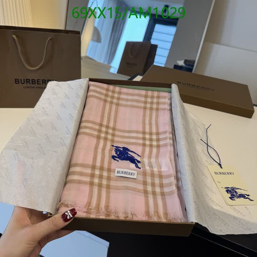 Burberry-Scarves Code: AM1029 $: 69USD