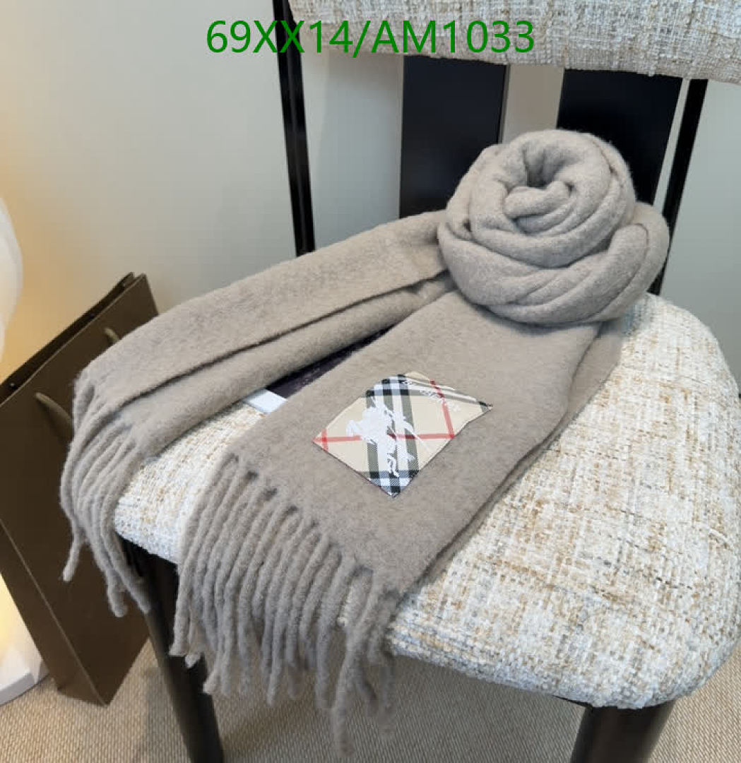 Burberry-Scarves Code: AM1033 $: 69USD