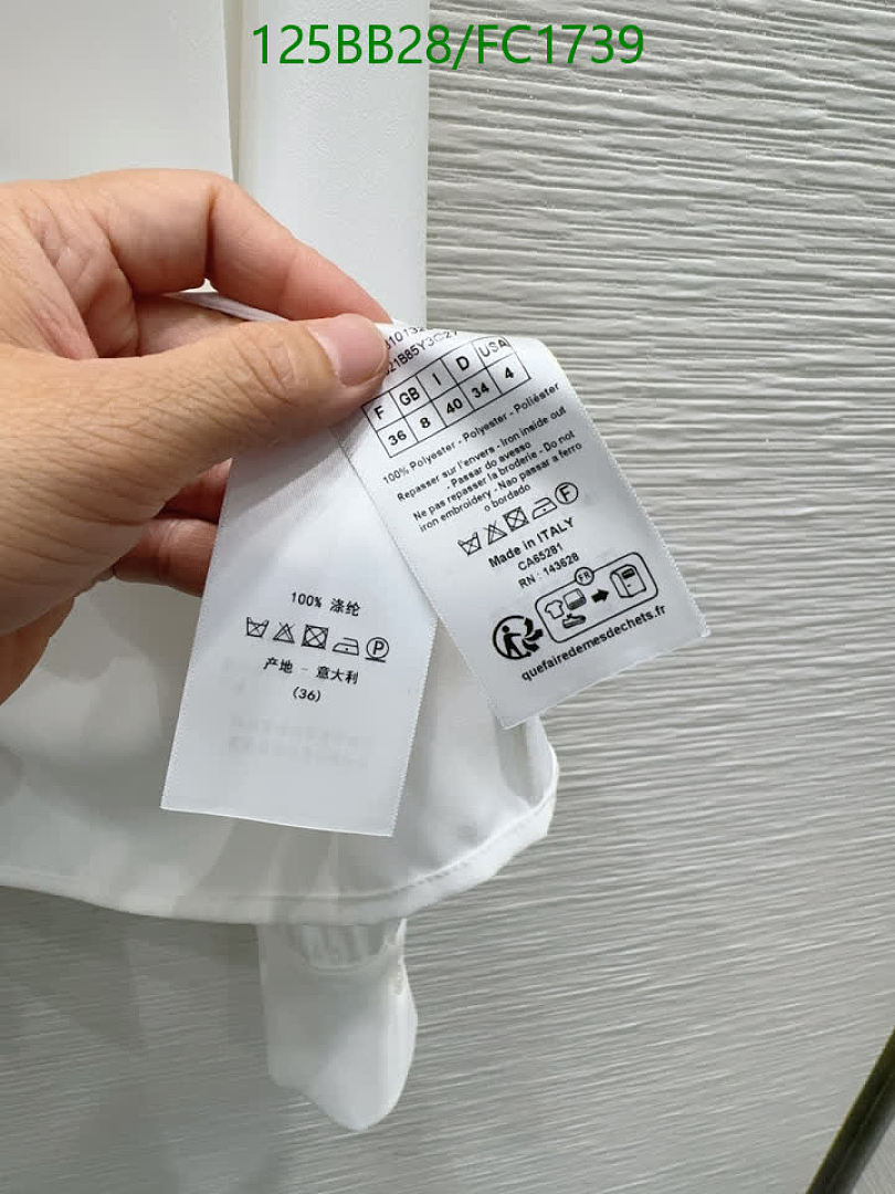 Dior-Clothing Code: FC1739 $: 125USD