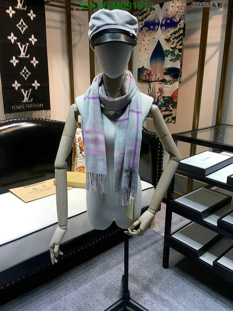 Burberry-Scarves Code: M091911 $:35USD