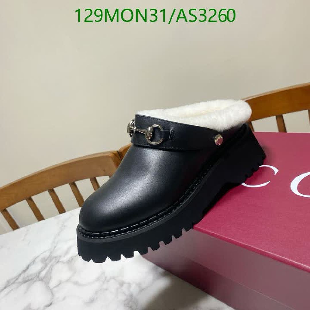 Gucci-Women Shoes Code: AS3260 $: 129USD