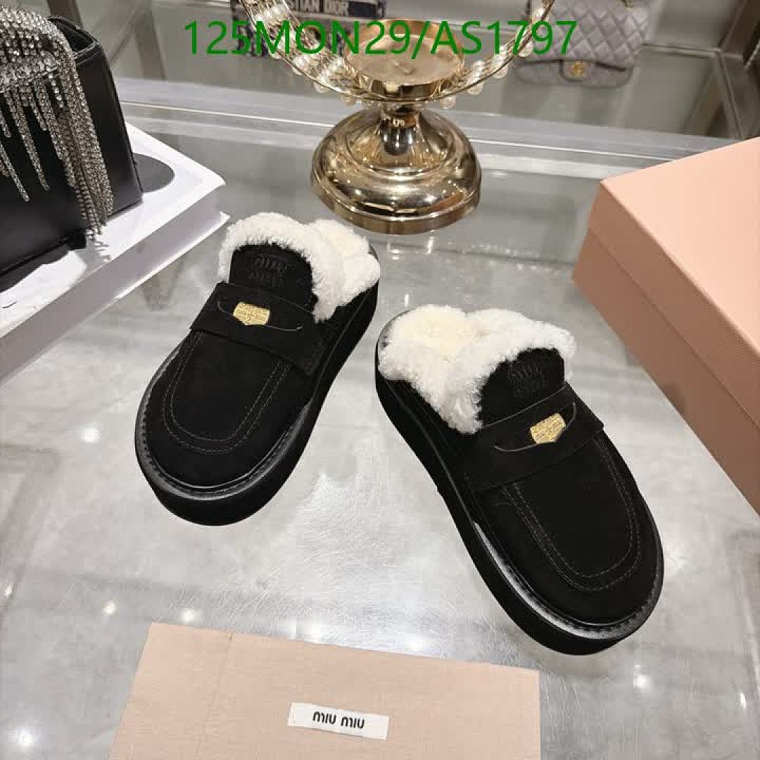 Miu Miu-Women Shoes Code: AS1797 $: 125USD
