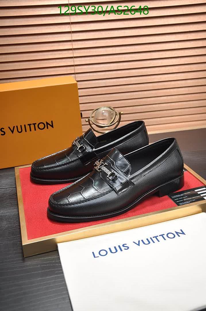 LV-Men shoes Code: AS2648 $: 129USD
