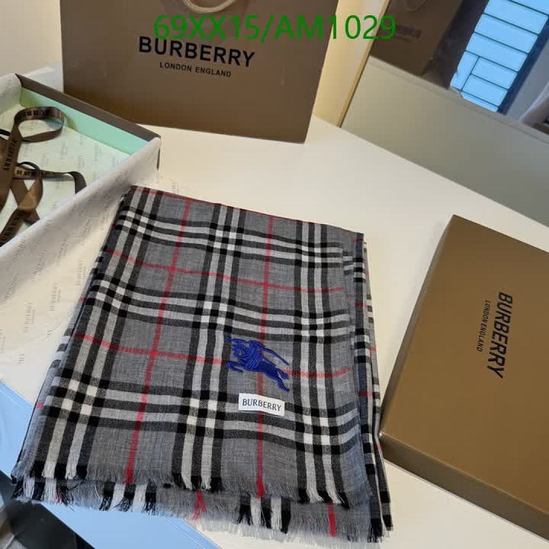 Burberry-Scarves Code: AM1029 $: 69USD