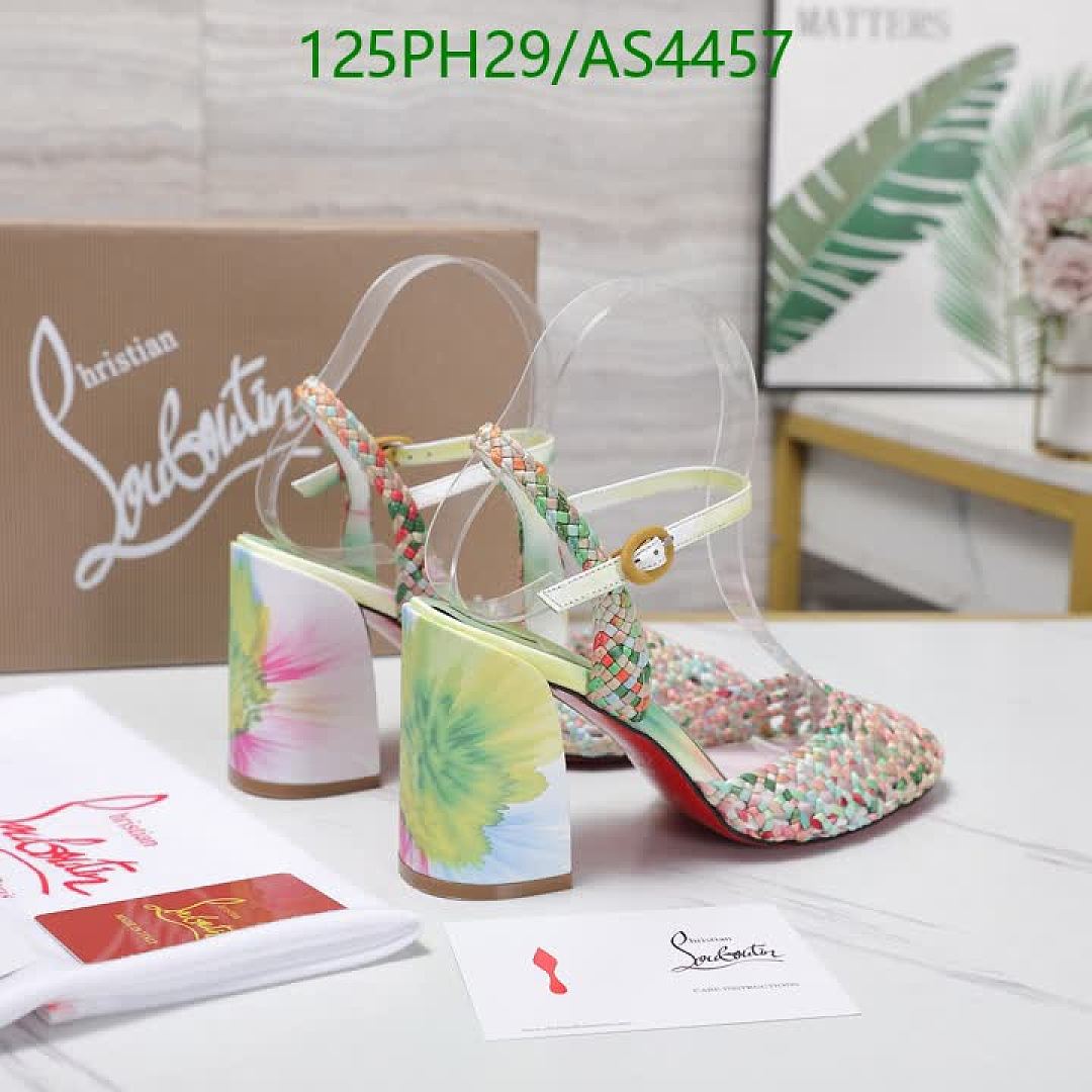Christian Louboutin-Women Shoes Code: AS4457 $: 125USD