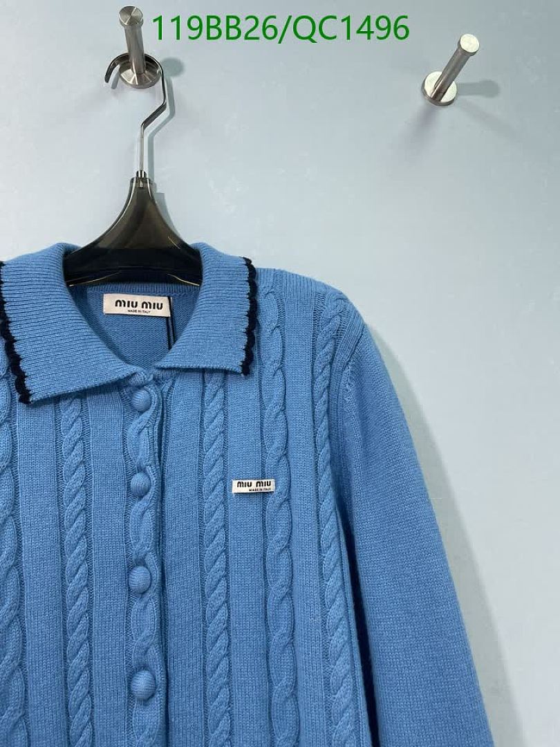 Miu Miu-Clothing Code: QC1496 $: 119USD