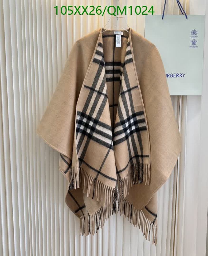Burberry-Scarves Code: QM1024 $: 105USD