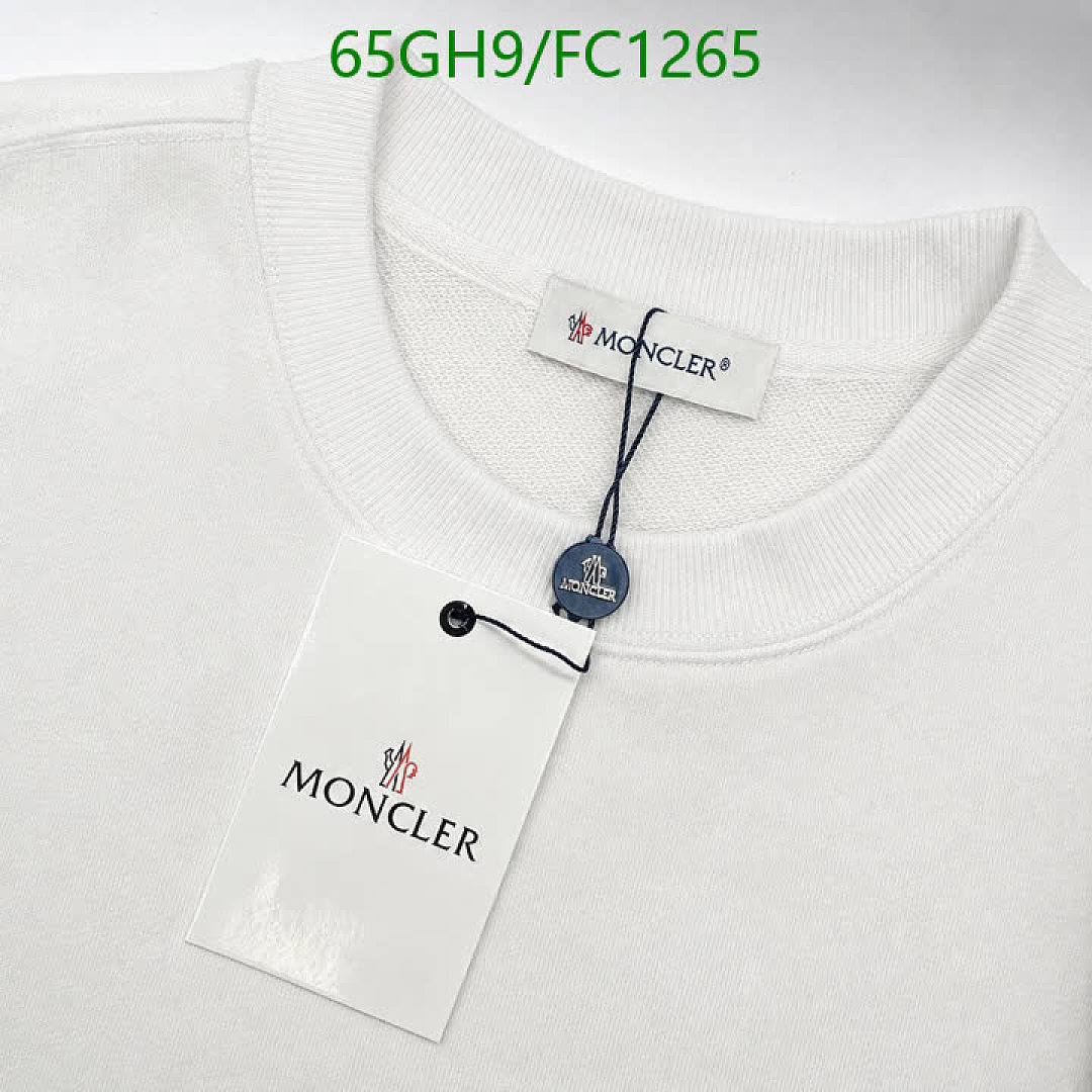 Moncler-Clothing Code: FC1265 $: 65USD