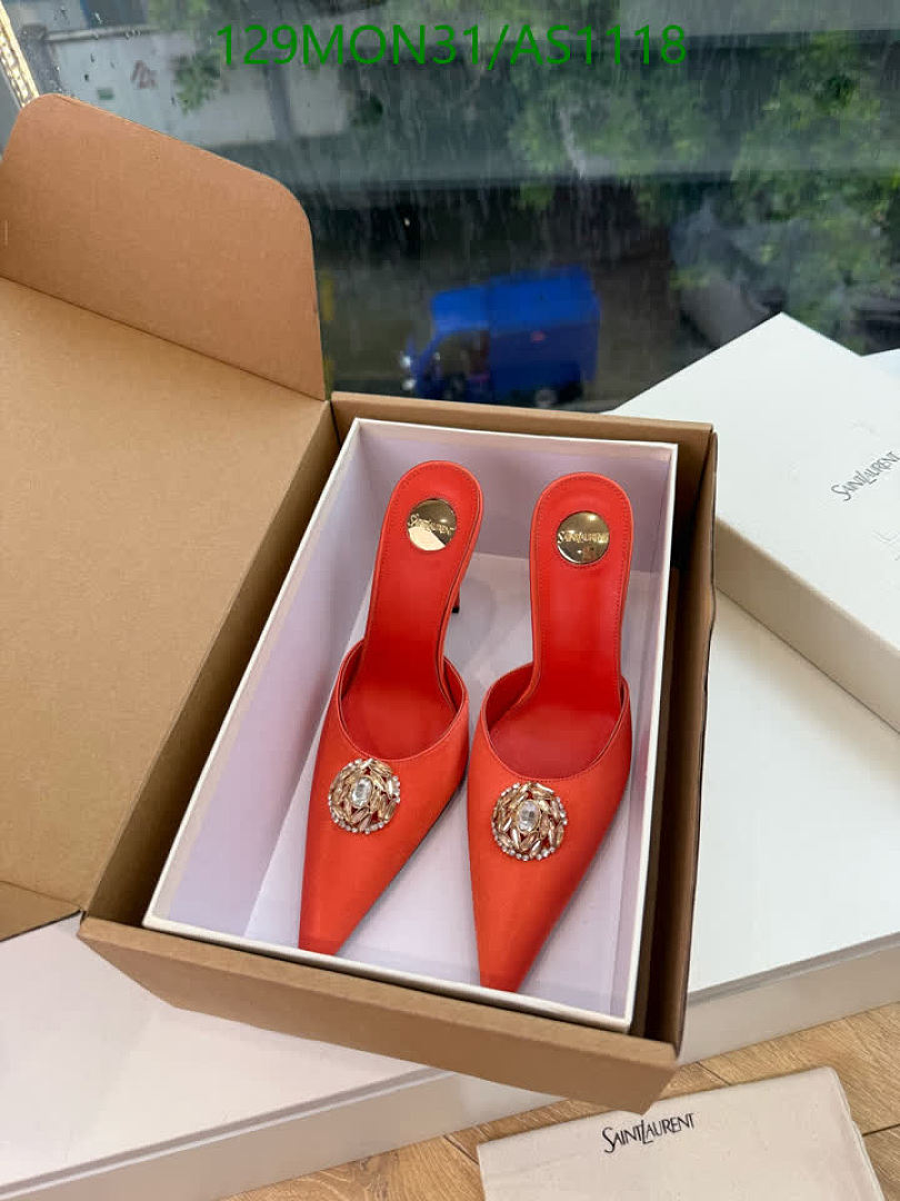 YSL-Women Shoes Code: AS1118 $: 129USD
