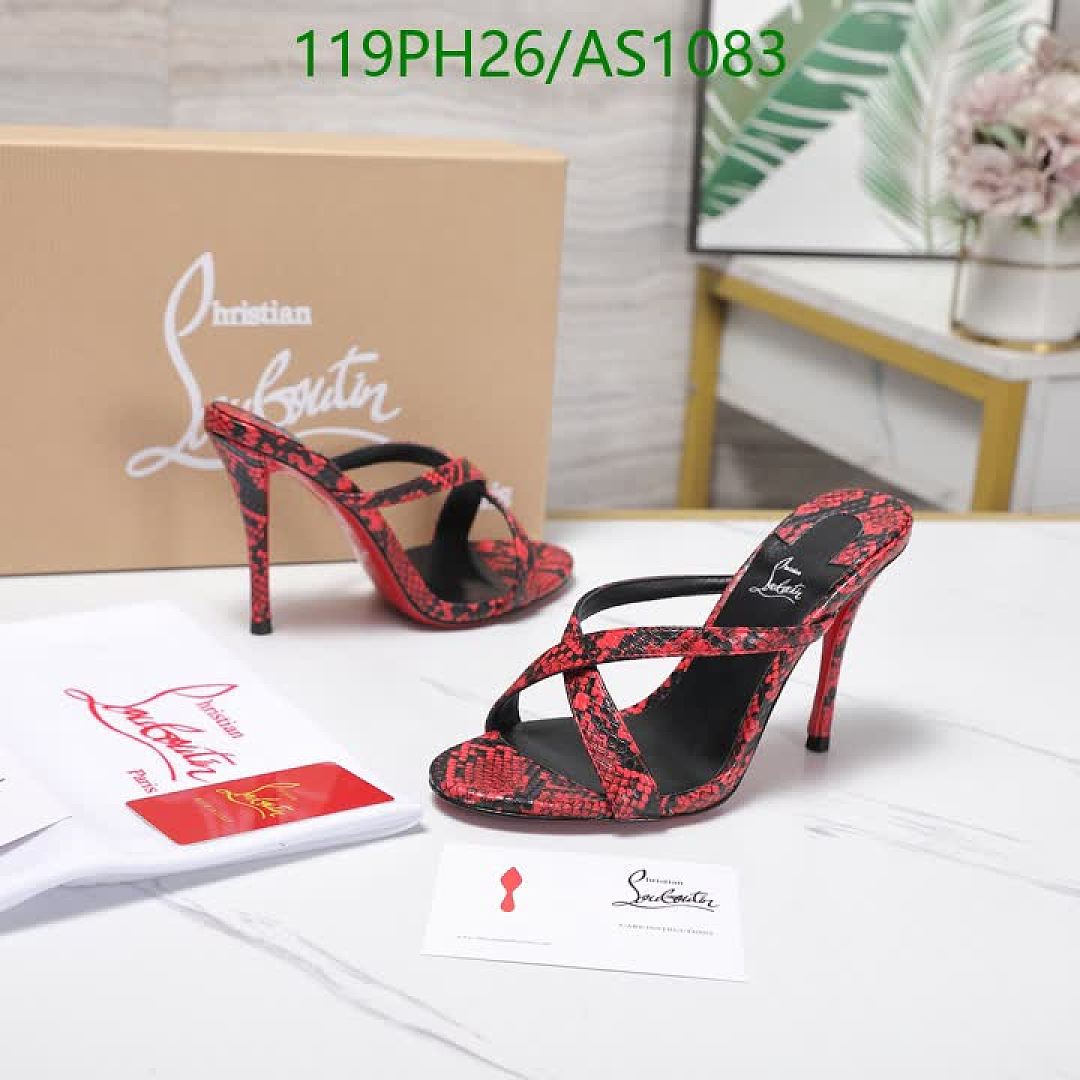 Christian Louboutin-Women Shoes Code: AS1083 $: 119USD
