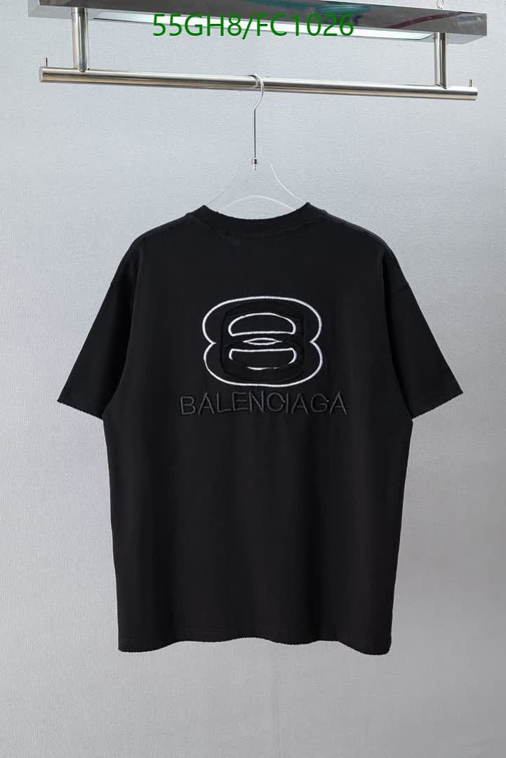 Balenciaga-Clothing Code: FC1026 $: 55USD