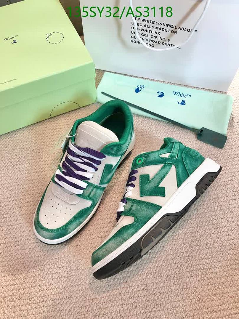 Off White-Women Shoes Code: AS3118 $: 135USD