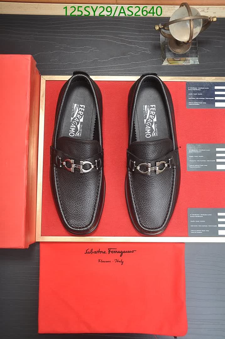 Ferragamo-Men shoes Code: AS2640 $: 125USD