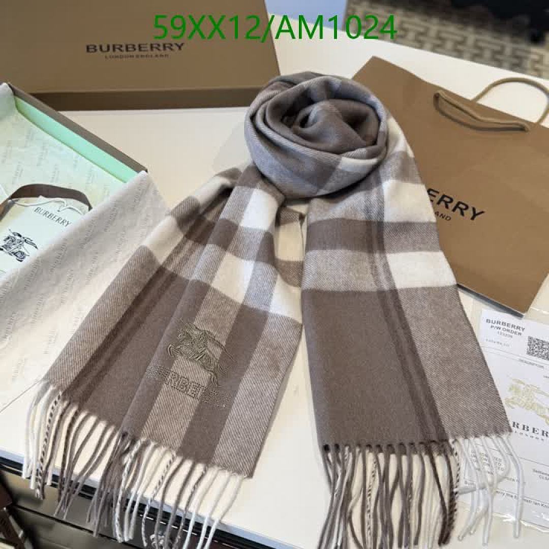 Burberry-Scarves Code: AM1024 $: 59USD