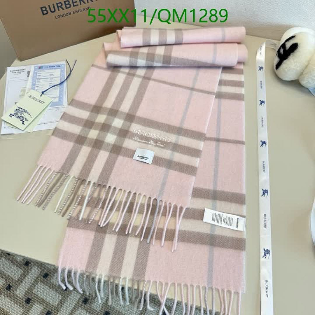 Burberry-Scarves Code: QM1289 $: 55USD