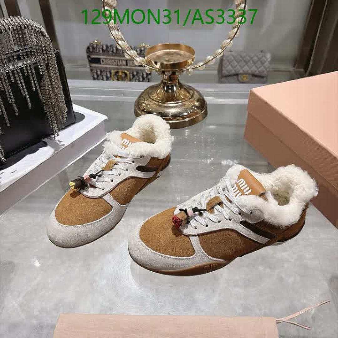 Miu Miu-Women Shoes Code: AS3337 $: 129USD