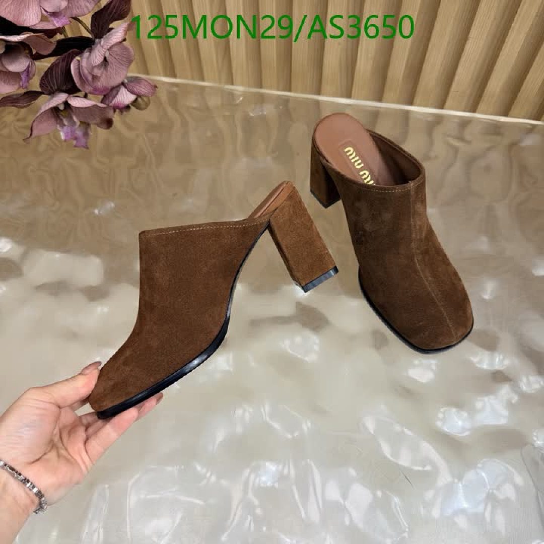 Miu Miu-Women Shoes Code: AS3650 $: 125USD