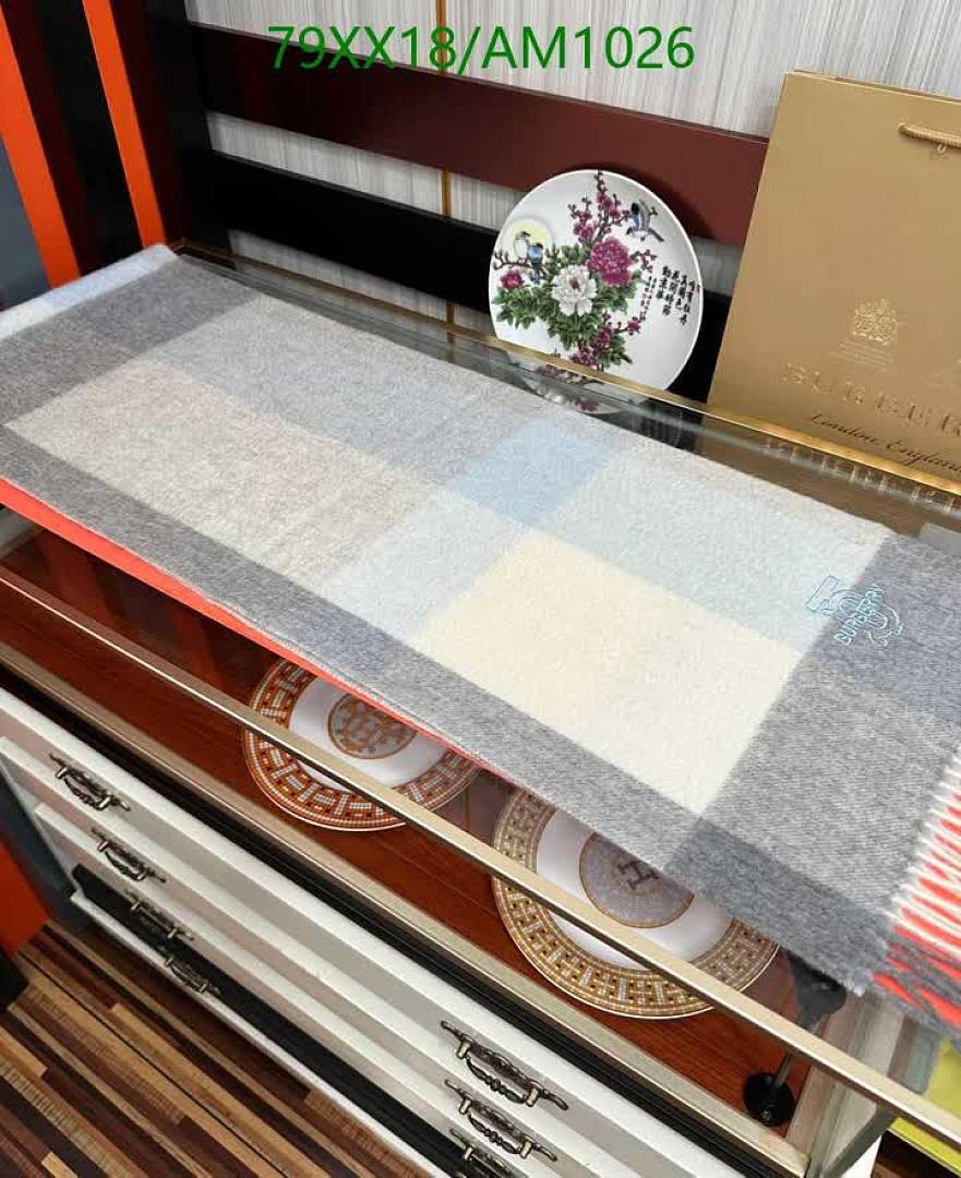 Burberry-Scarves Code: AM1026 $: 79USD