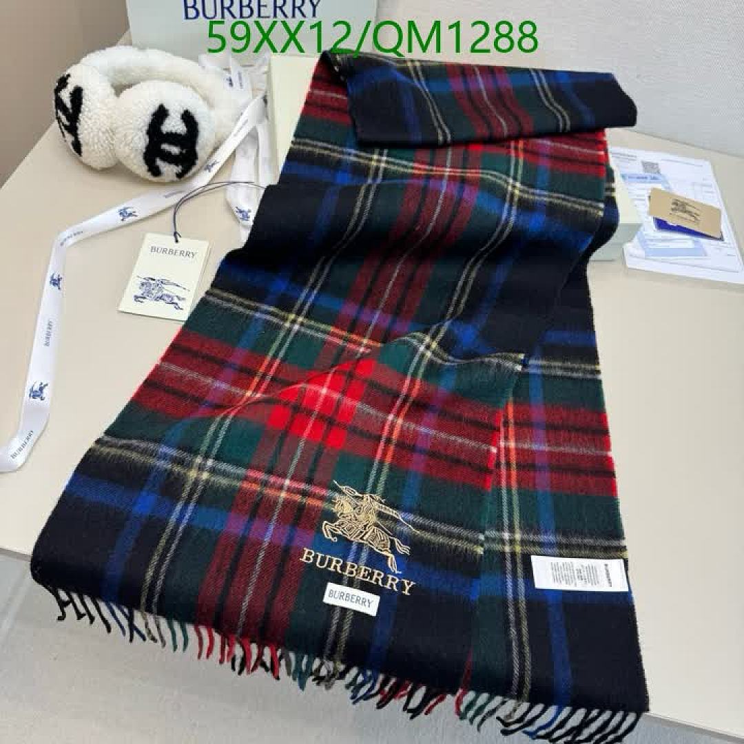 Burberry-Scarves Code: QM1288 $: 59USD