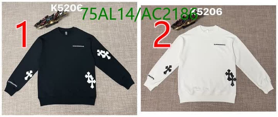 Chrome Hearts-Clothing Code: AC2186 $: 75USD