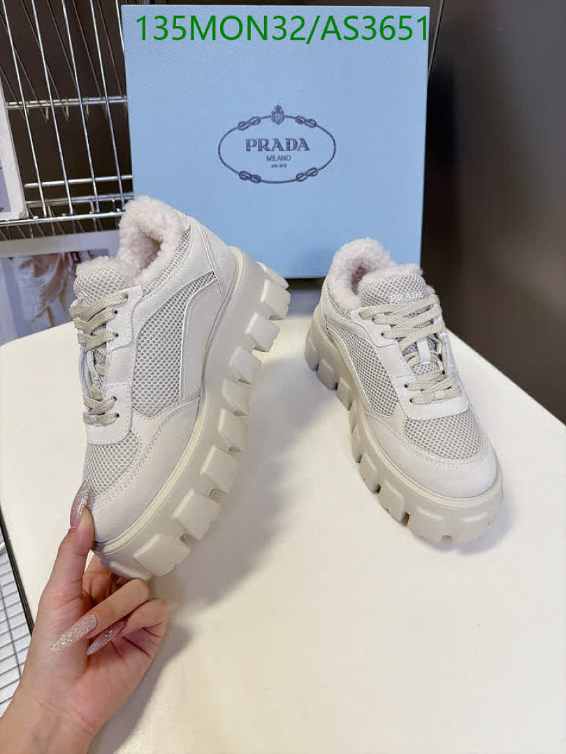 Prada-Women Shoes Code: AS3651 $: 135USD