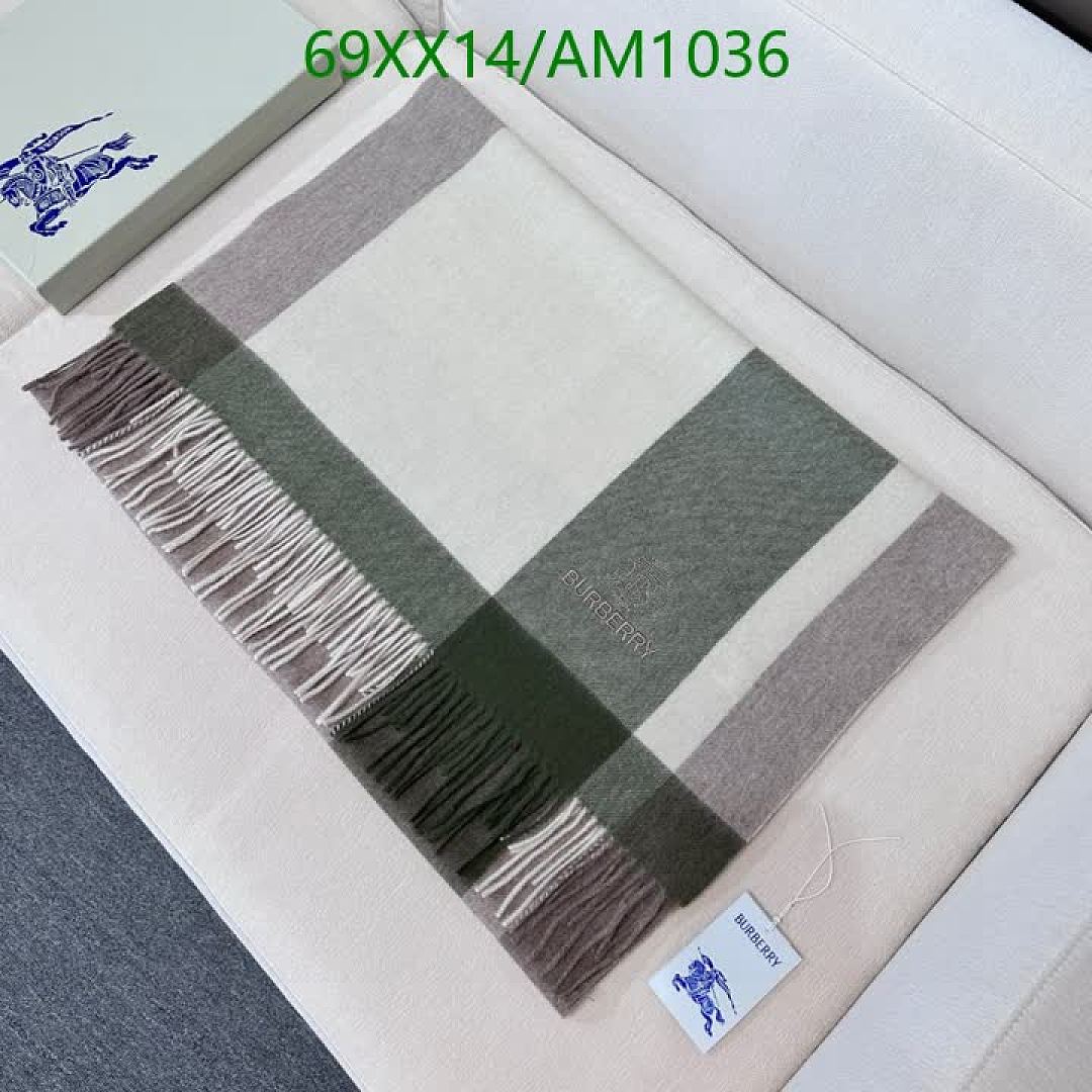 Burberry-Scarves Code: AM1036 $: 69USD