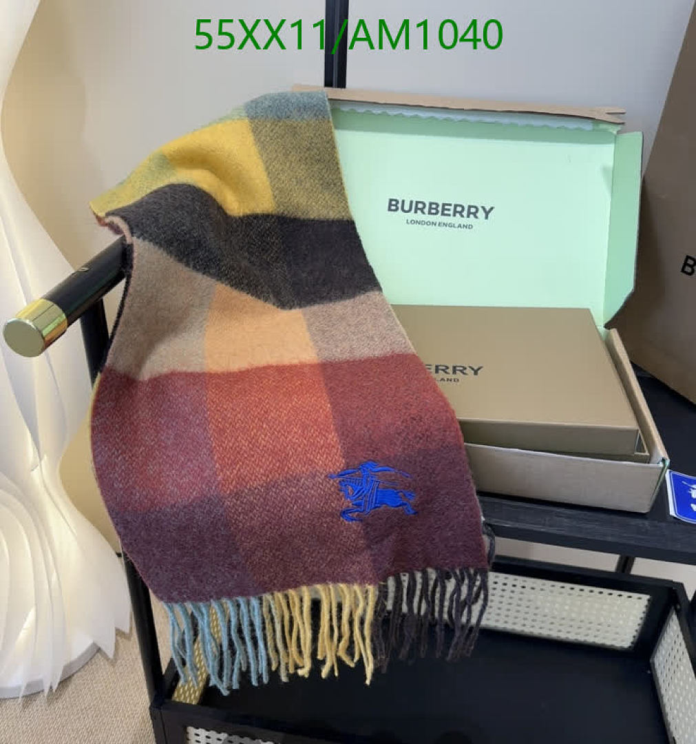 Burberry-Scarves Code: AM1040 $: 55USD