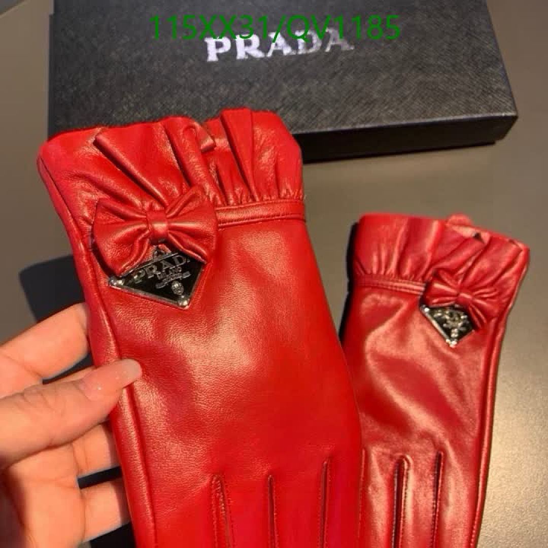 Prada-Gloves Code: QV1185 $: 115USD
