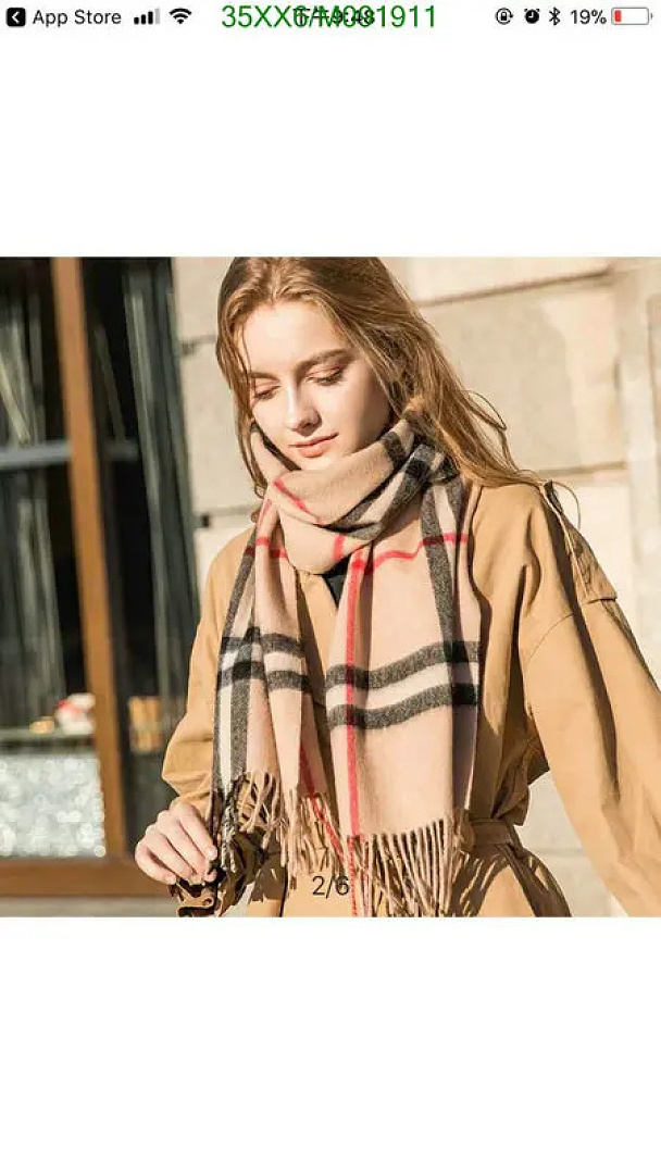 Burberry-Scarves Code: M091911 $:35USD