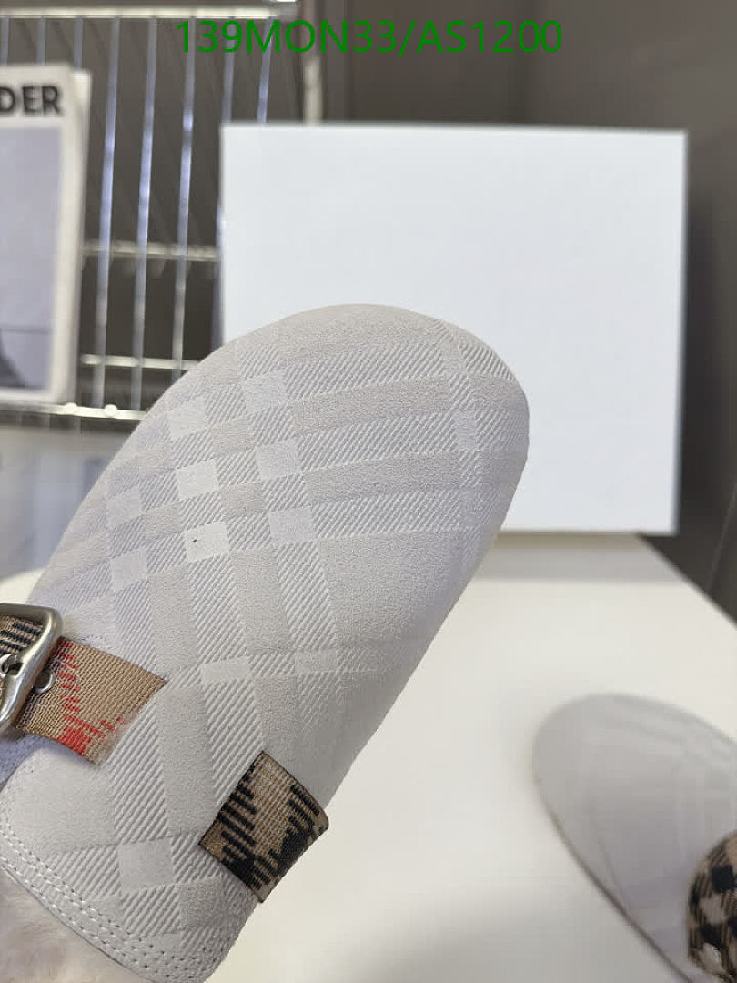 Burberry-Women Shoes Code: AS1200 $: 139USD