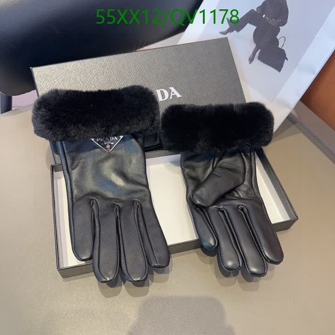Prada-Gloves Code: QV1178 $: 55USD