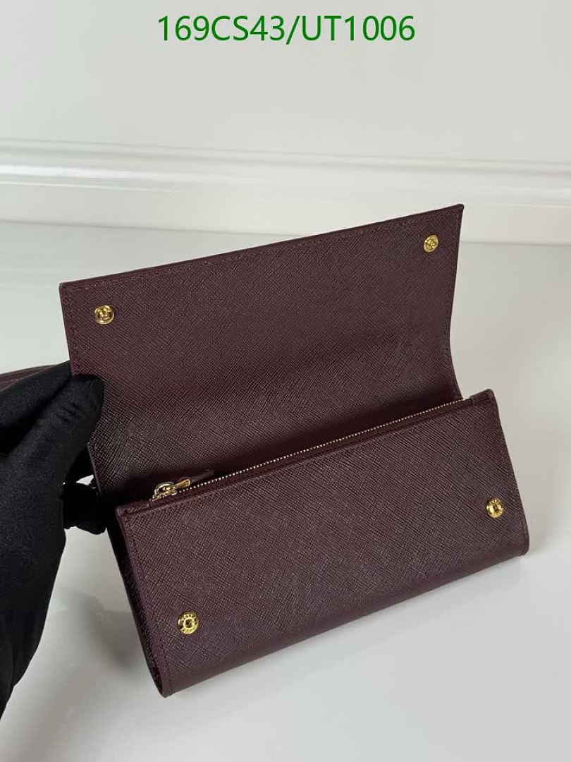 Prada-WalletsMirror Quality Code: UT1006 $: 169USD