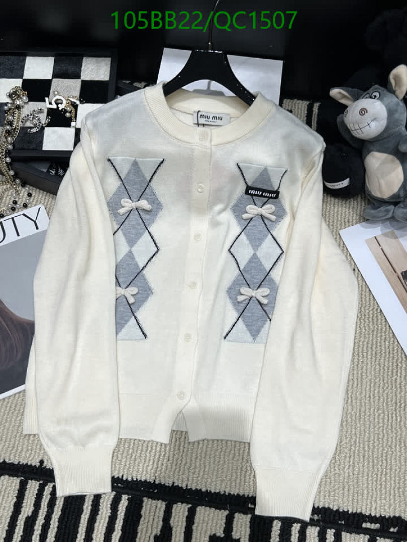 Miu Miu-Clothing Code: QC1507 $: 105USD