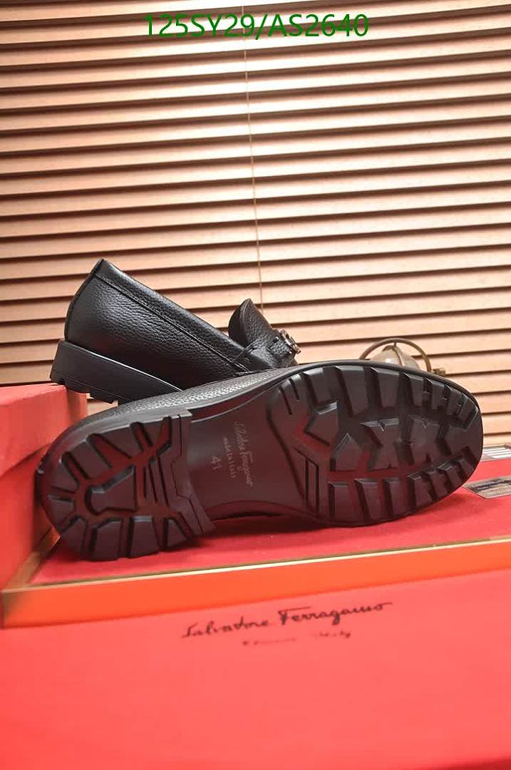 Ferragamo-Men shoes Code: AS2640 $: 125USD