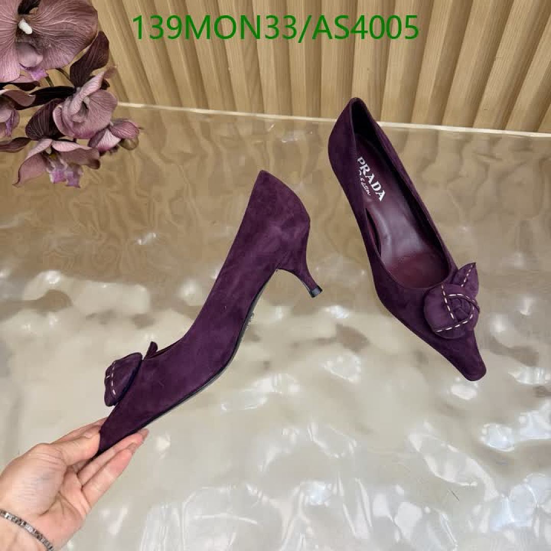 Prada-Women Shoes Code: AS4005 $: 139USD