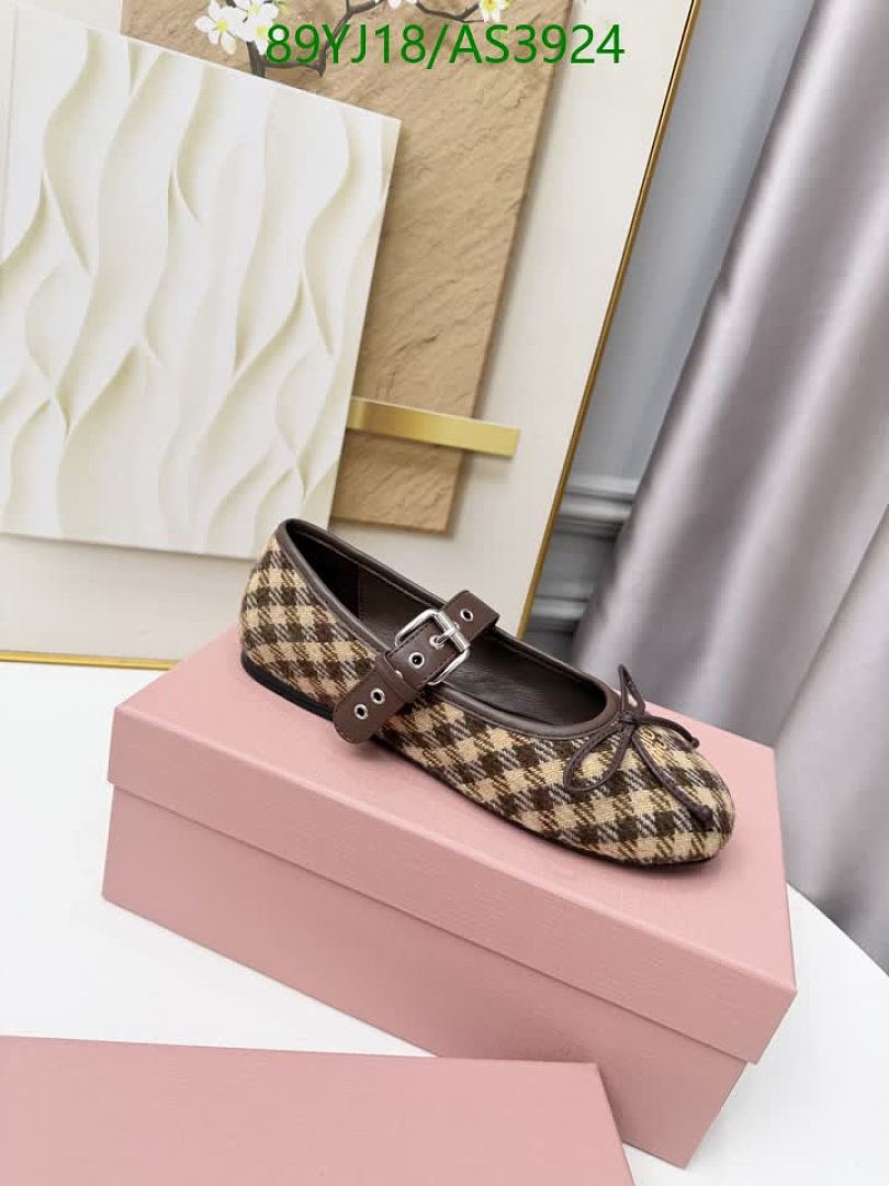 Miu Miu-Women Shoes Code: AS3924 $: 89USD
